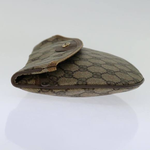 GUCCI GG Supreme Clutch Bag PVC Beige 89 02 503 Auth 68509 - Picture 4 of 16